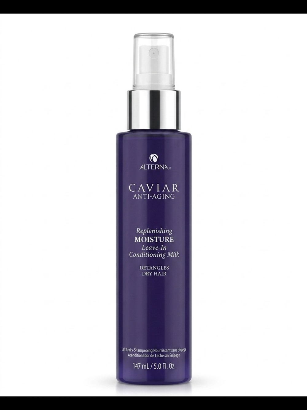 Caviar Anti-Aging Replenishing Moisture Leave-In Conditioning Milk — Purple